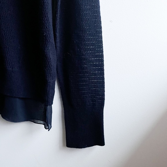 Vince Knitted Cashmere + Silk Sweater - Picture 8 of 11